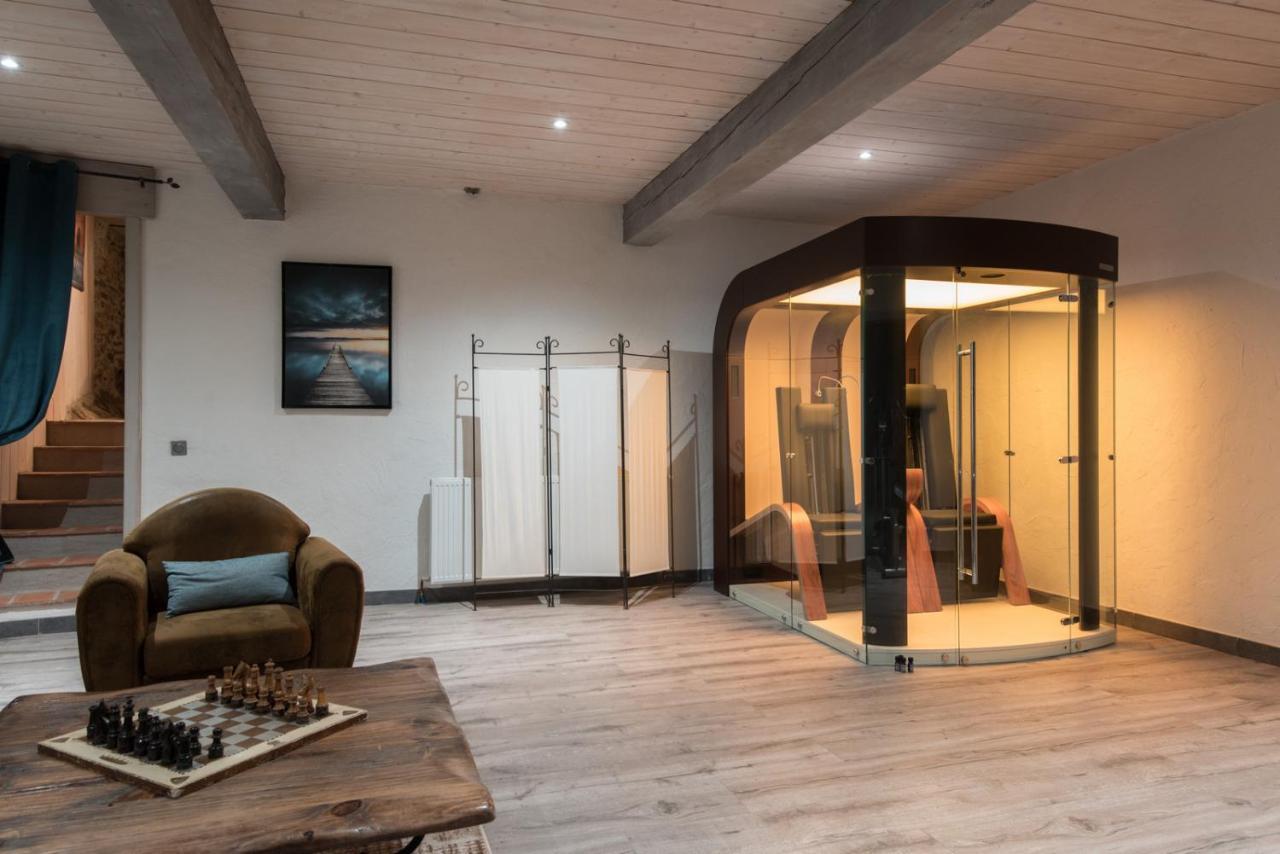 Le Mas Des Colombes Chambres D'Hotes B&B & Spa Oms Eksteriør billede